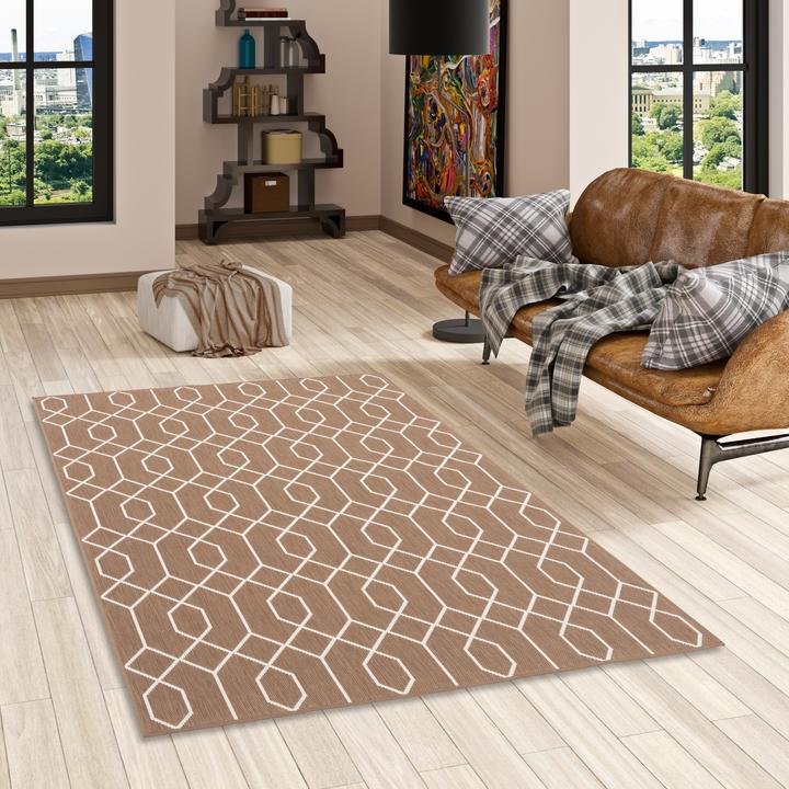 Image du produit Pergamon In- und Outdoor Teppich Beidseitig Cape Cod Trend (80 x 140 cm)