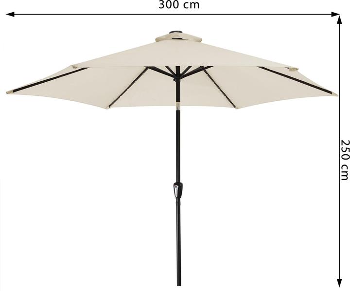 Produktbild Kingsleeve Sonnenschirm (3 m)