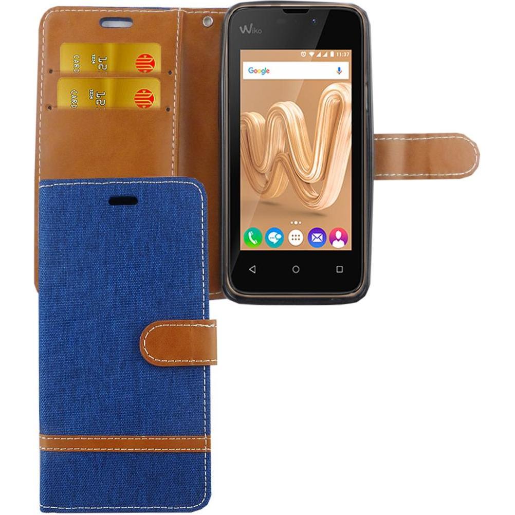 König Design Hülle Handy Schutz für Wiko Sunny Max Case Cover Tasche Wallet Etui Handyhülle (Wiko Sunny Max), Smartphone...