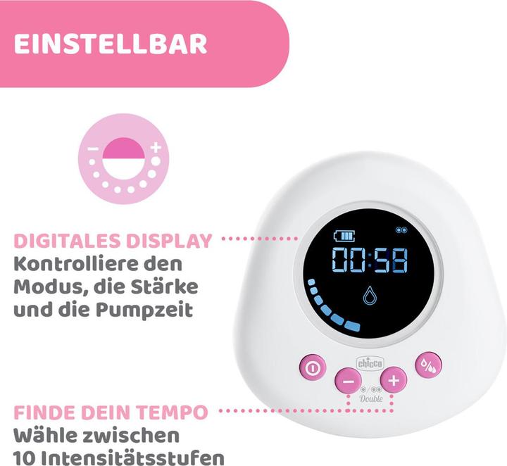 Actual product image Chicco Electric double breast pump