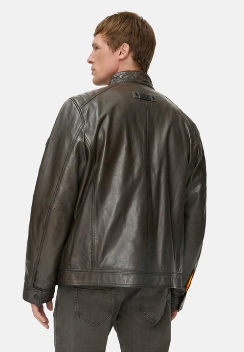 Immagine prodotto Camel Active Leder Bikerjacke mit Stehkragen (48)