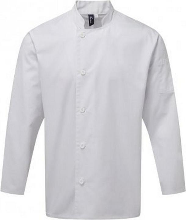 Actual product image Premier Mens Essential Long-Sleeved Chef Jacket (5XL)