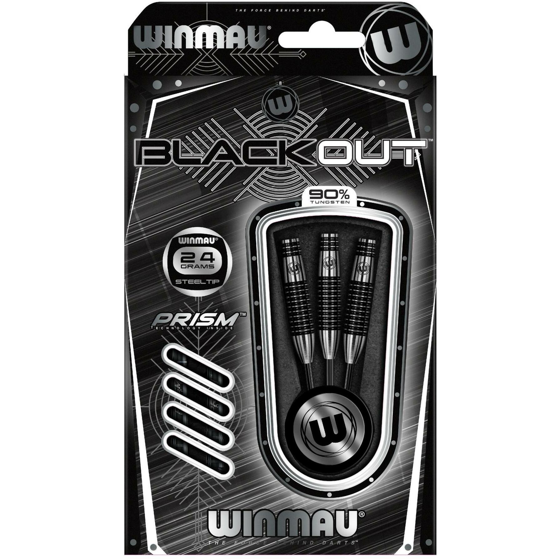 Thumbnail - Winmau Steeldart Blackout 1043-24g (24 g)