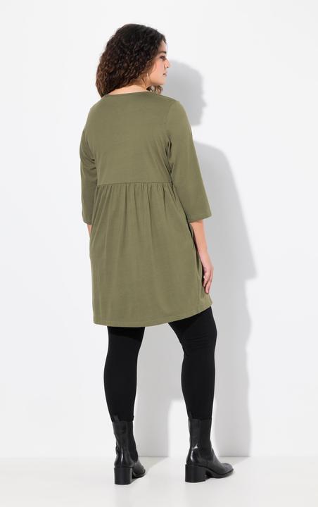 Produktbild Ulla Popken Longshirt, A-Linie, Lieblingsfarbe, 3/4-Ärmel (58)