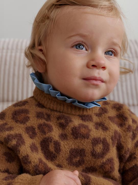 Produktbild Vertbaudet Baby Pullover LEOPARD Familien-Capsule (68)