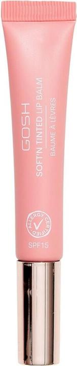 Immagine prodotto Gosh Balsamo labbra colorato con SPF 15 Stick vegano per labbra in Nude 001 Balsamo labbra idratante (Stick per la cura delle labbra, 8 ml)