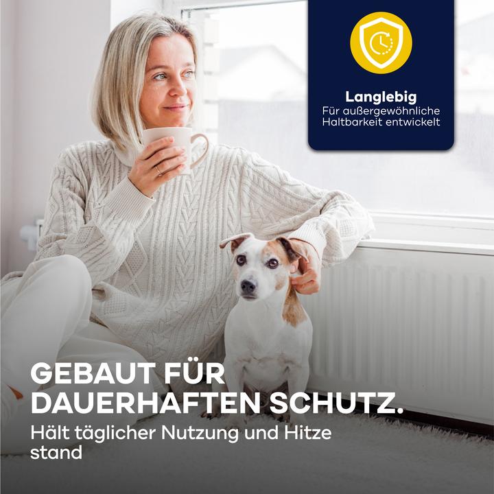 Produktbild Plid Heizkörperlack 5L Weiss Glänzend für ca. 60m² + Terpentinersatz / Thermolack (Weiss, 5 l)