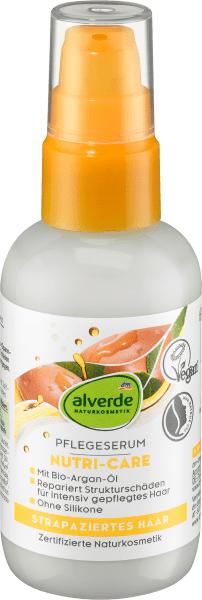 Actual product image dm alverde Nutri-Care hair serum