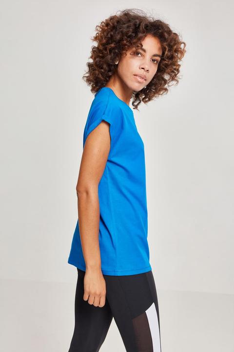 Actual product image Urban Classics Ladies Extended Shoulder Tee (S)