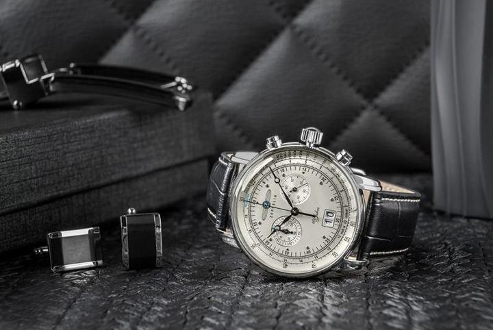 Actual product image Zeppelin LZ127 Count Chronograph (Analogue wristwatch, Chronograph, 42 mm)