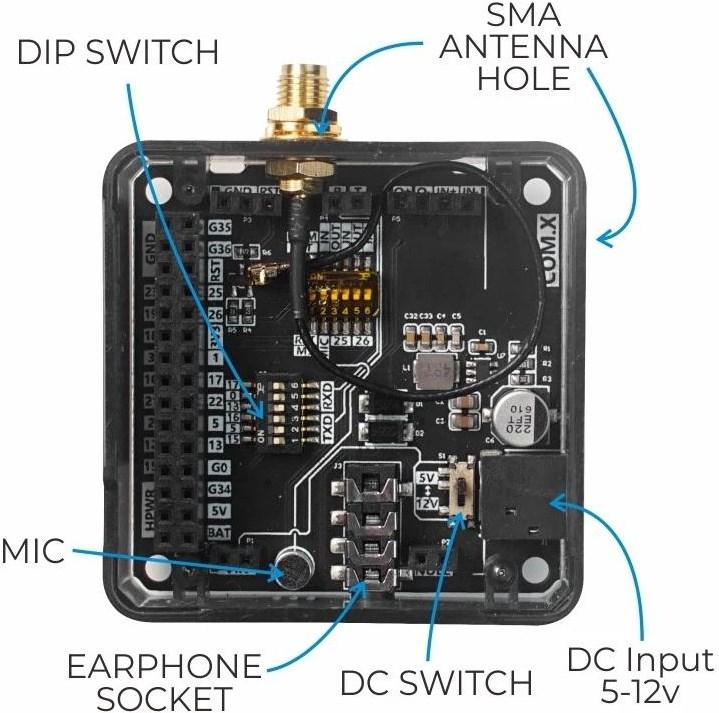 Produktbild M5Stack COM LTE 4G Modul SIM7600G