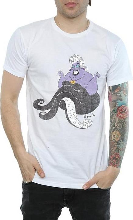 Actual product image The Little Mermaid Mens Ursula T-Shirt (S)