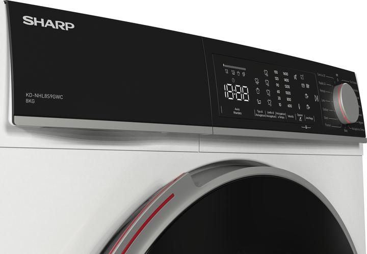 Produktbild Sharp ASC. KD-NHL8S9GWC () (8 kg, Rechts)