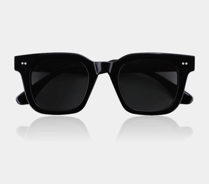 Image du produit James Dixon Schwarz/Grau – Milton – Quadratisch – Acetat – Sonnenbrille