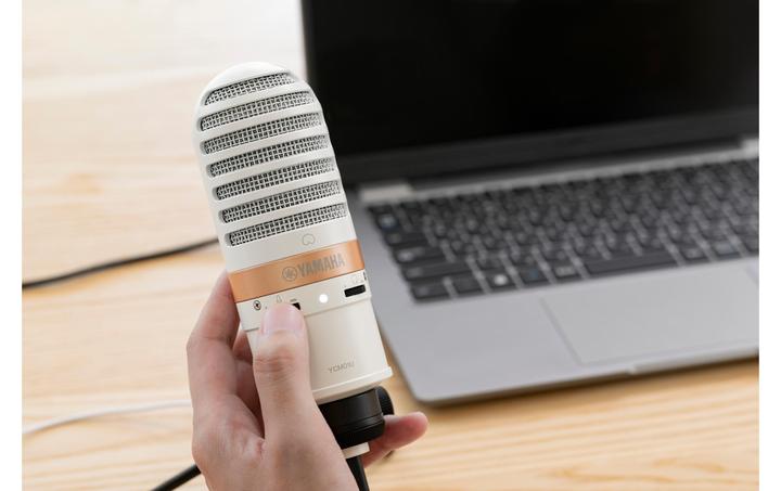 Actual product image Yamaha Microphone YCM01U White, Type: Single microphone, Construction