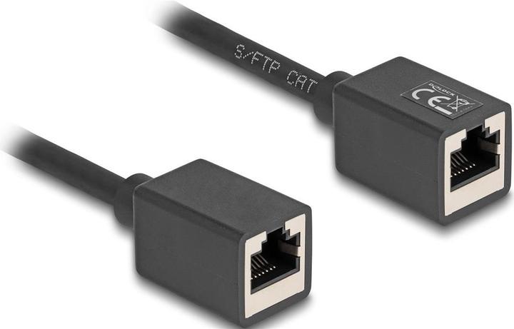 Actual product image Delock Network extension cable coupling RJ45 socket to R (S/FTP, CAT6a, 7.50 m)