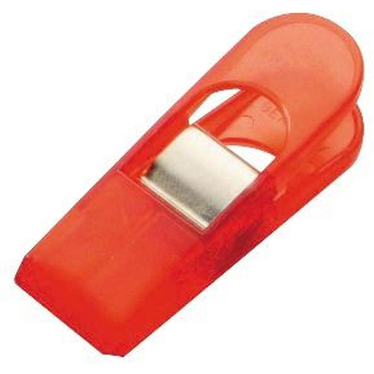 Laurel, Büroklammer, Briefklemmer Multi Clip Big Peg 33x120mm VE=100 Stück kristallrot (1 x)