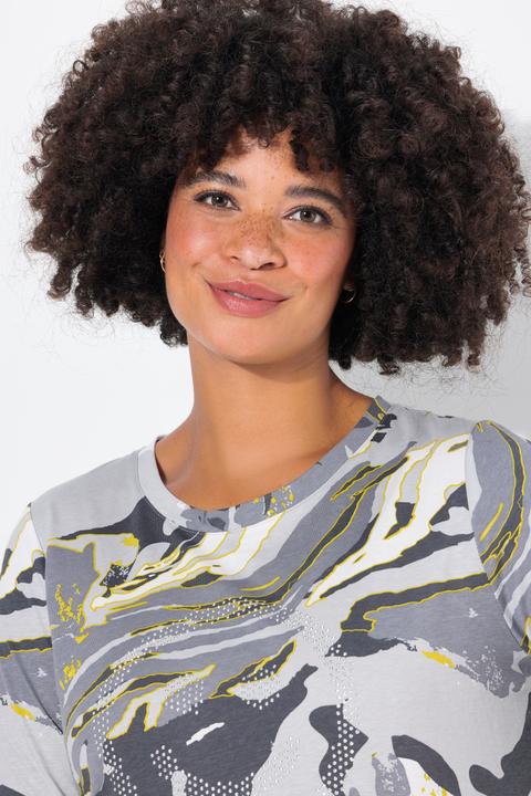 Actual product image Angel of Style T-Shirt, A-Linie, Camouflage, Glitzer-Smiley (44)