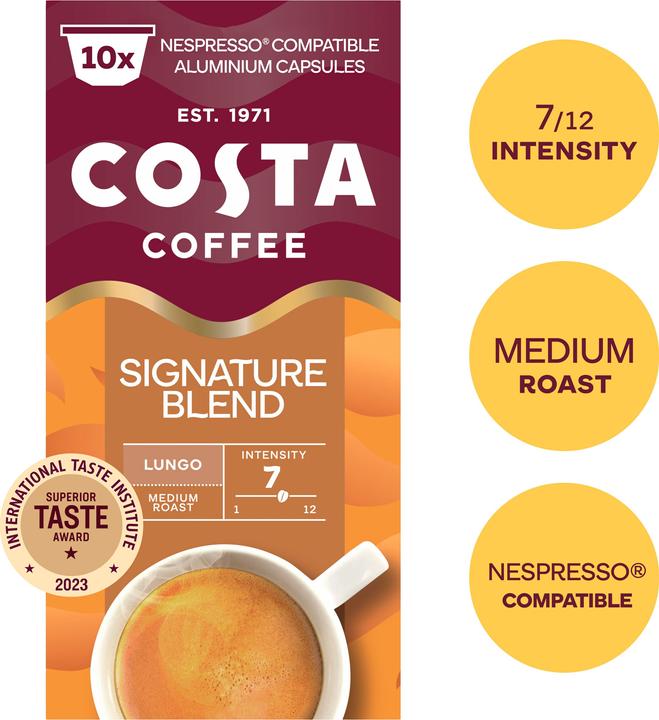 Image du produit Costa Coffee COFFEE Signature Blend Lungo (100 x Port.)