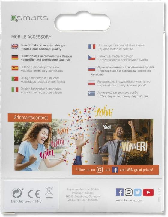 Produktbild 4smarts Lightning auf HDMI Adapter (USB Typ-C, Lightning, HDMI, 13 cm)