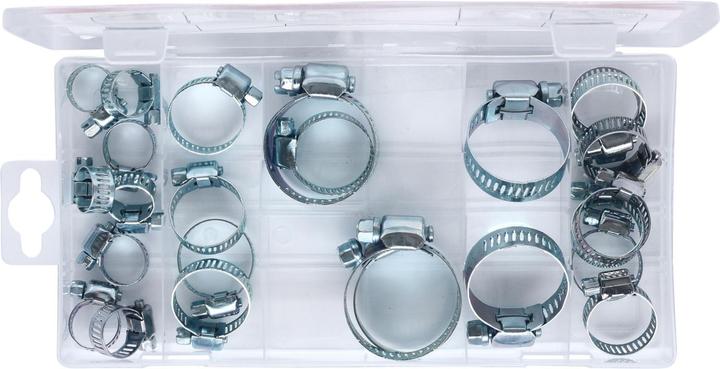 Actual product image KS Tools Assortment hose clamps. Ø 16-40mm26pcs.