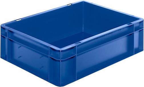 Actual product image kaiserkraft Euro-size stacking containers, walls and base closed