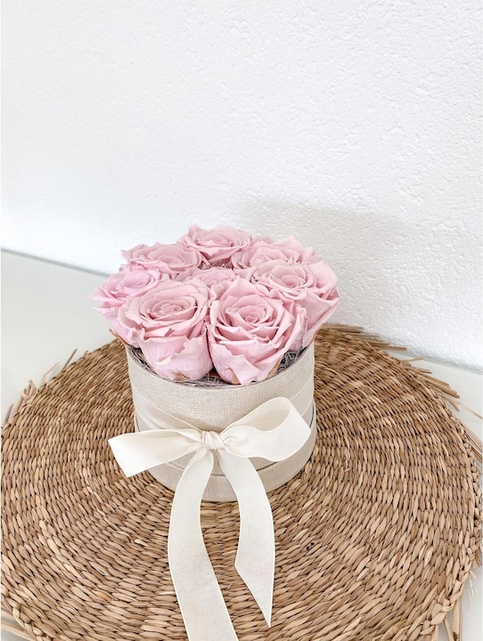 Immagine prodotto Soli Collection Fiori secchi Rose 8 pezzi, Rosa (Fiori secchi)