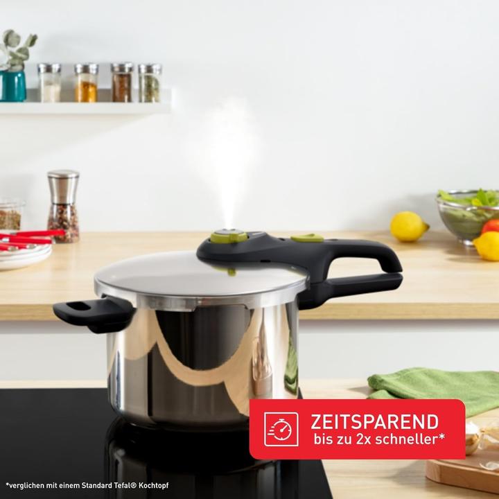 Image du produit Tefal Secure 5 Neo inkl. Dampfkorb (Cuiseur à vapeur, Acier inoxydable, 22 x 23 cm)