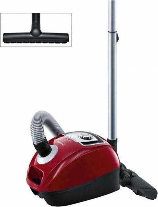 Actual product image Bosch Hausgeräte Bosch BGL4A500 Stofzuiger met stofzak 750 Watt - Rood