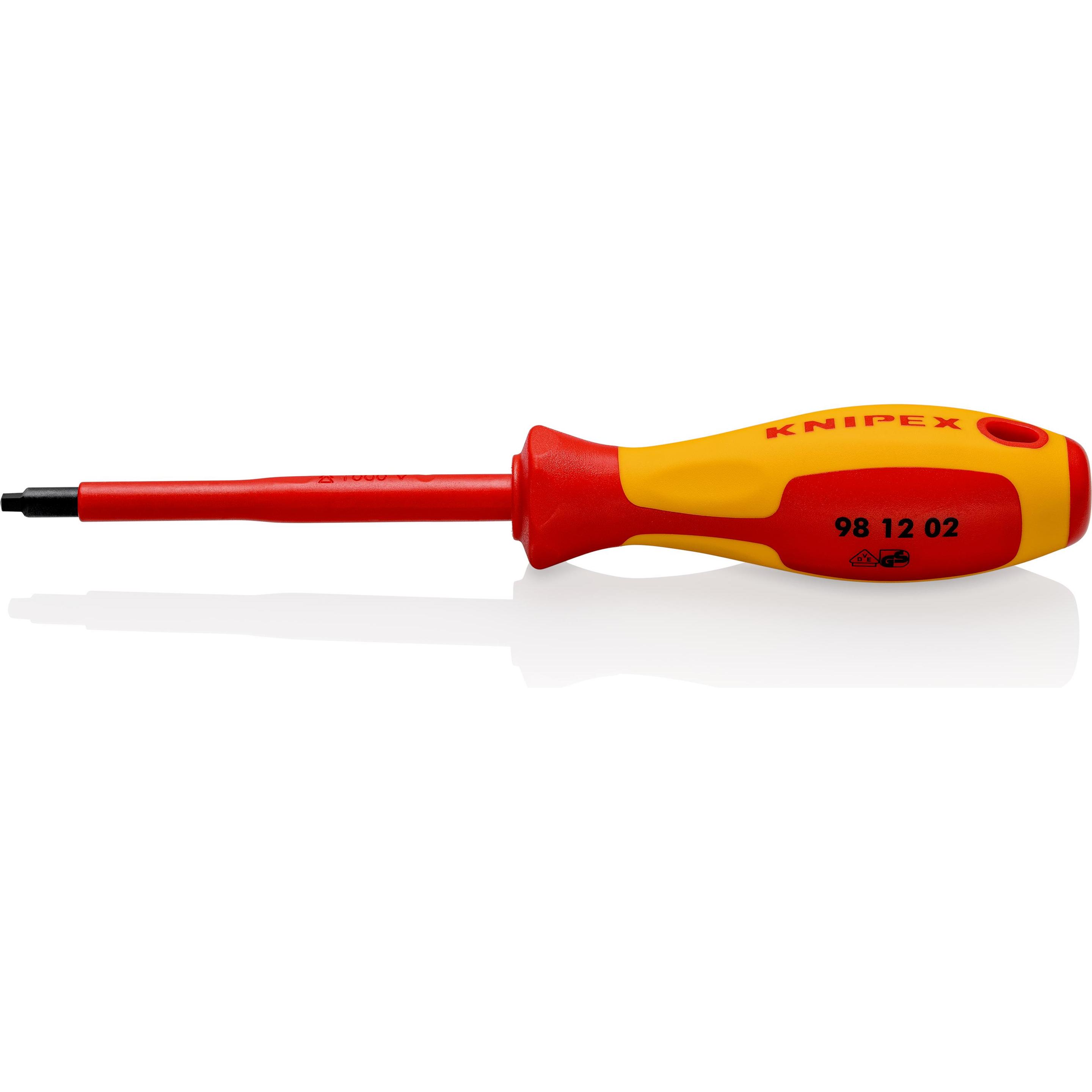 Knipex, Schraubenzieher, Schraubendreher für Robertsonschrauben