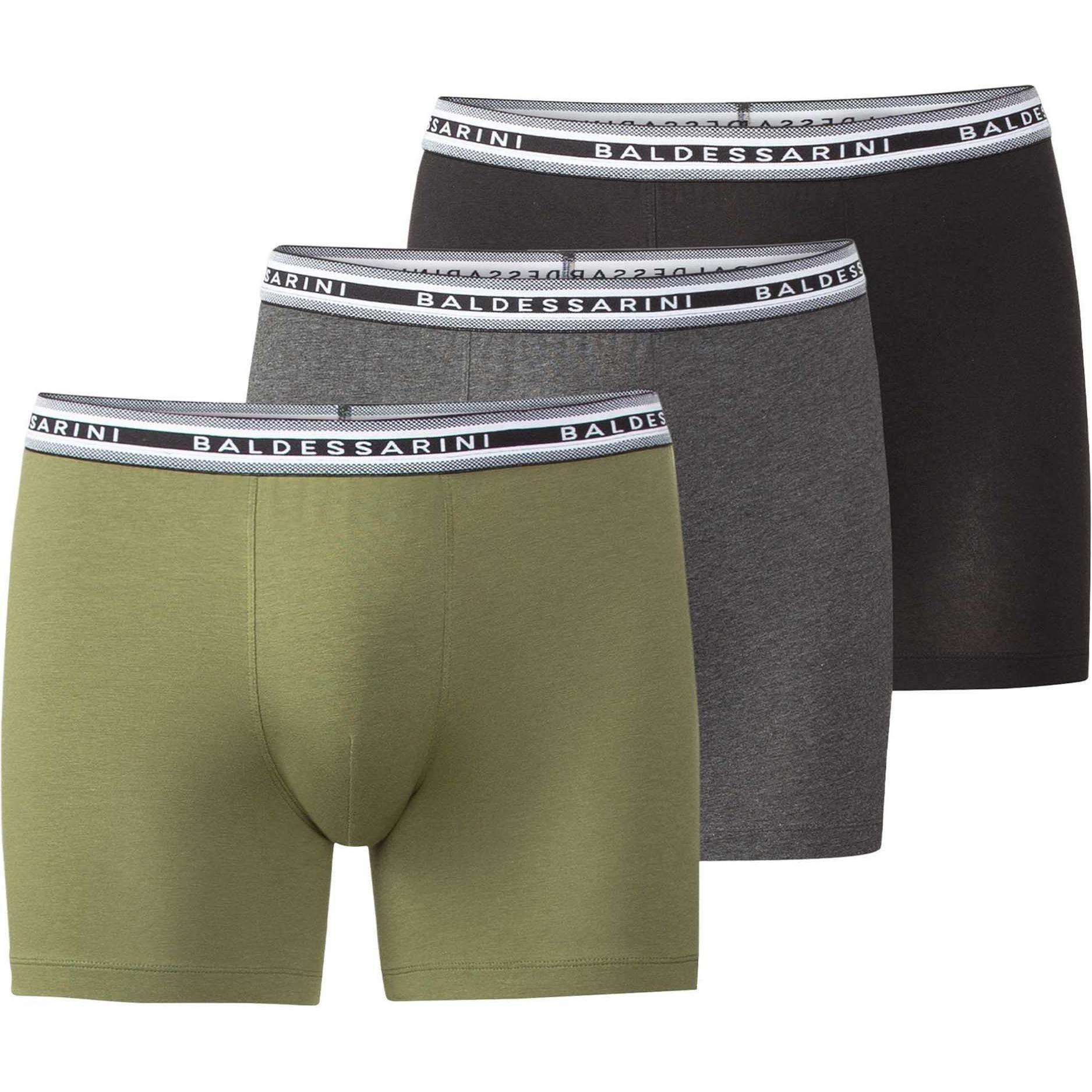 Baldessarini, Herren, Unterhosen, Boxershort Casual Figurbetont, Mehrfarbig, (M, 3er Pack)
