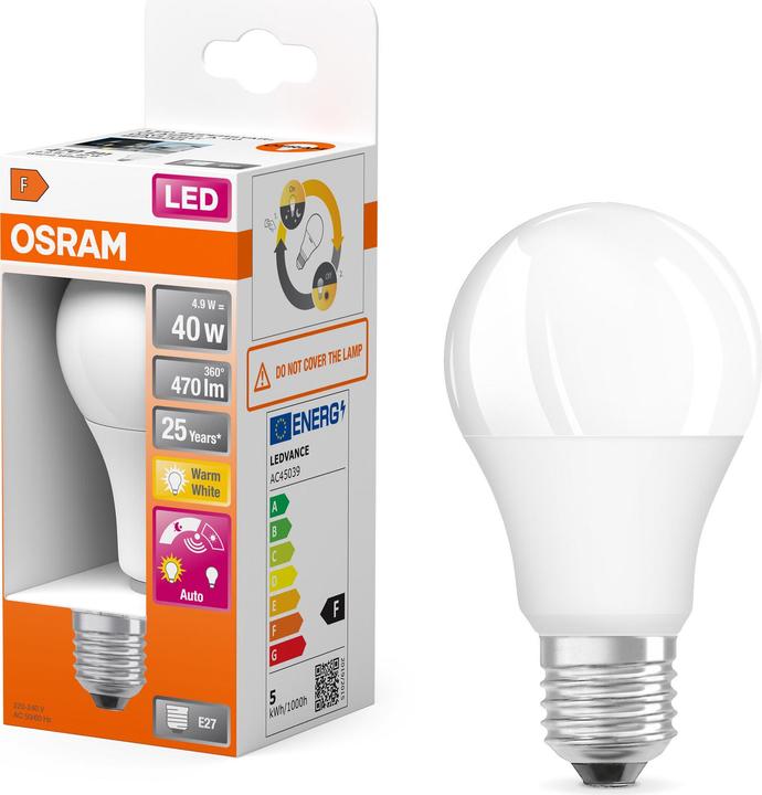 Actual product image Osram LED Monochrome (E27, 470 lm, 1 x)