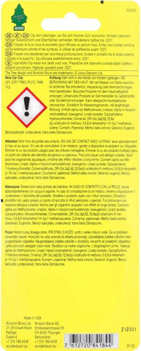 Produktbild Wunder-Baum Clip New Car