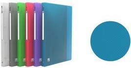 Produktbild Elba Ringbuch hawai, DIN A4, farblos-transluzent, 4-Ring PP 0,5 mm, Reissmechanik, Füllhöhe: 20 mm (A4, 20 mm)