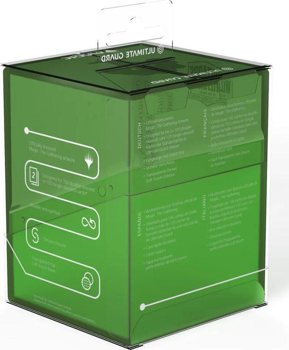 Actual product image Ultimate Guard Boulder 100+ Hybrid Magic: The Gathering "Mana Edition" - Forest