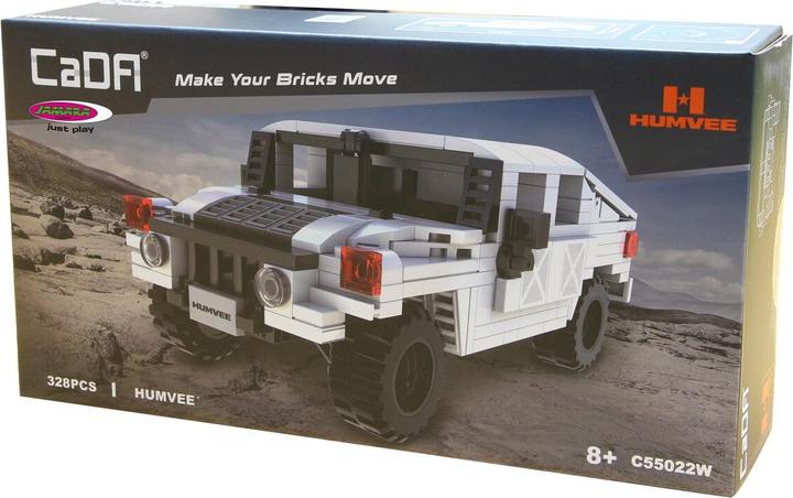 Image du produit Cada Humvee 1:24 weiss Bricks