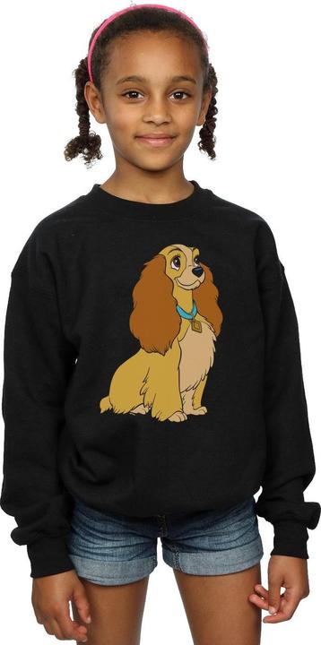 Produktbild Disney Lady And The Tramp Lady Spaghetti Heart Sweatshirt Mädchen (152, 158)