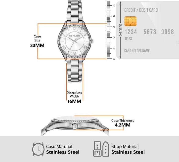 Image du produit Michael Kors Uhren-Set LAURYN (Montre analogique, 33 mm)