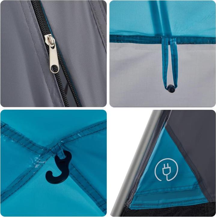 Image du produit vidaXL Kiuriakiia (Tente igloo, 6.40 kg, 4 personnes)