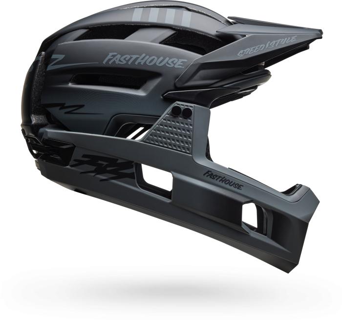 Actual product image Bell Super Air Mips Spherical Matt black Fasthouse full-face helmet (55 - 59 cm)