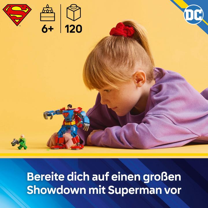 Actual product image LEGO Superman Mech vs. Lex Luthor (76302, LEGO DC)