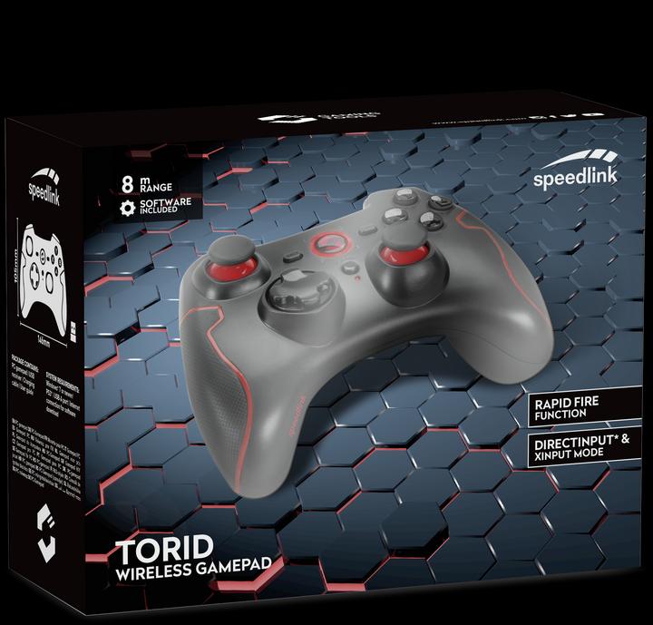 Actual product image Speedlink Torid Gamepad Wireless (PC, PS3)