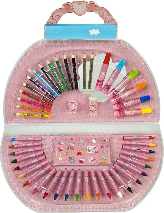 Actual product image Undercover Painting Set Suitcase Peppa Pig