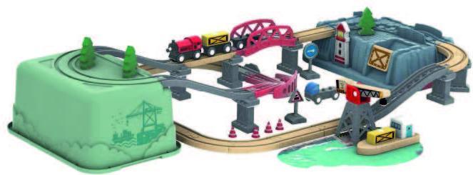 Hape Railway Bucket Harbor Set