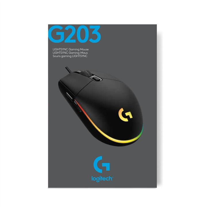 Actual product image Logitech G G203 Lightsync (Cable)