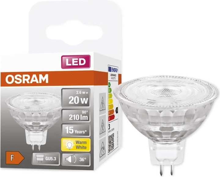 Produktbild Osram Led Star Mr16 (GU5.3, 2.90 W, 210 lm, 1 x, F)