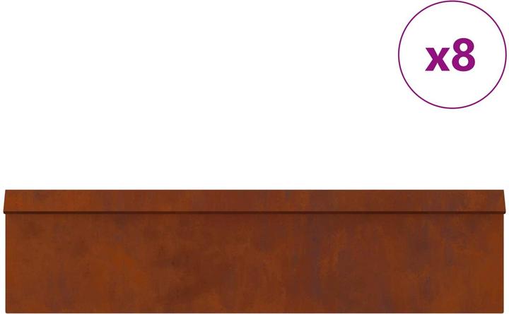 Produktbild vidaXL Gartenbarriere