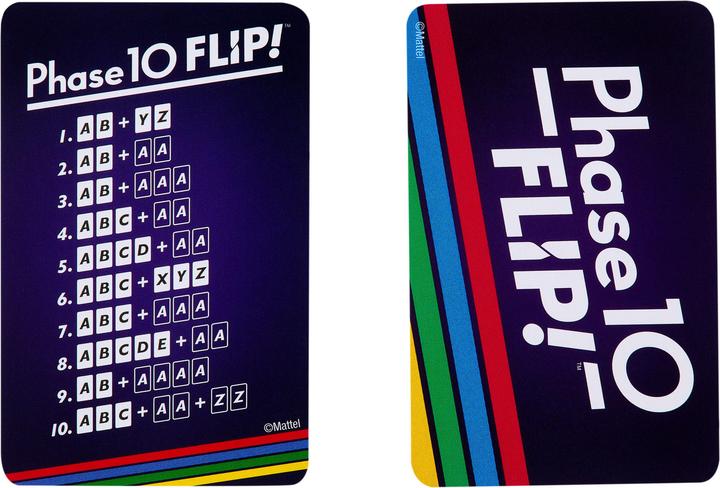 Produktbild Games Phase 10 Flip (Multilingual)
