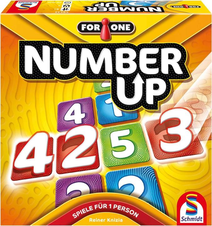 Actual product image Schmidt Spiele For One Number UP (d) (German, 1 Players)