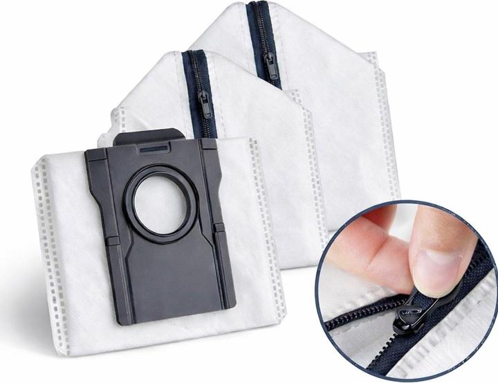 Roboparts Wiederverwendbare Staubbeutel für Dreame X40/X50 Ultra/ L10s Ultra Gen2 (3 x)